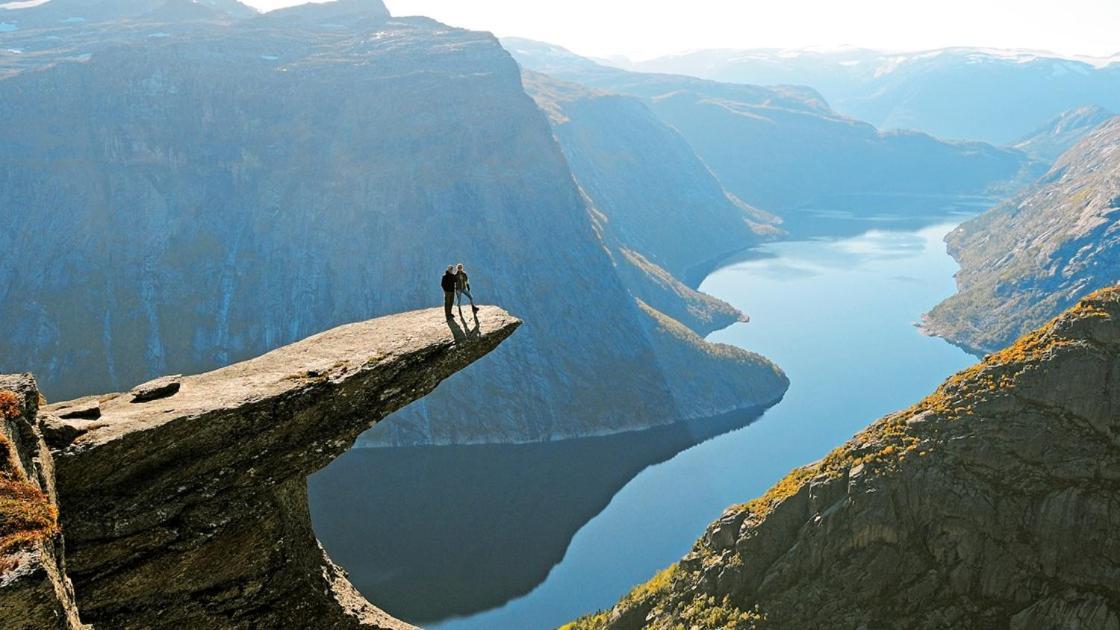 Odda Panorama Lägenhet Exteriör bild